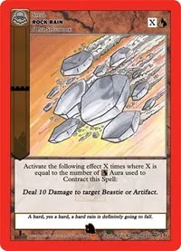Rock Rain (Nightfall: First Edition Tribal Theme Decks)