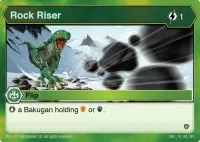Rock Riser (Resurgence) — Bakugan TCG Card Value