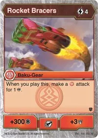 Rocket Bracers (Armored Elite) — Bakugan TCG Card Value