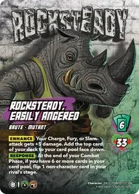 Rocksteady Easily Angered (Teenage Mutant Ninja Turtles)
