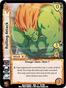 Rolling Attack (Street Fighter CCG)