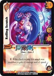 Rolling Scratch (Darkstalkers: Warriors of the Night) — UniVersus Card Value