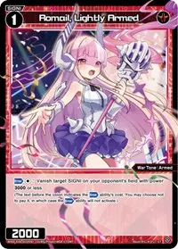 Romail Lightly Armed (Diva Debut Deck D08: White Hope)