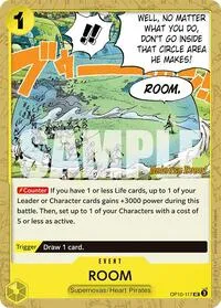 ROOM (Royal Blood Release Event Cards) — One Piece Card Game Card Value
