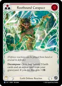 Rootbound Carapace Red (Blitz Deck: Rosetta - Verdance)