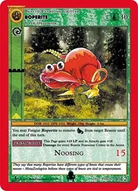 Roperite (Cryptid Nation: First Edition Tribal Theme Decks) — MetaZoo Card Value