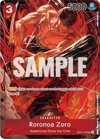 Roronoa Zoro 025 Parallel (Romance Dawn)