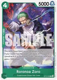 Roronoa Zoro 036 (Legacy of the Master)