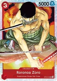 Roronoa Zoro (Starter Deck 1: Straw Hat Crew)