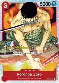 Roronoa Zoro (Super Pre-Release Starter Deck 1: Straw Hat Crew)