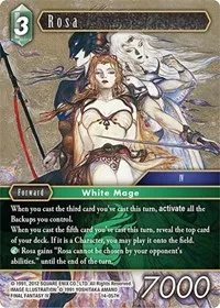 Rosa (Opus XIV: Crystal Abyss) — Final Fantasy TCG Card Value