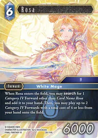 Rosa (Dreamlike Oceans) — Final Fantasy TCG Card Value