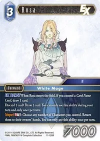 Rosa EX (Opus XI) — Final Fantasy TCG Card Value