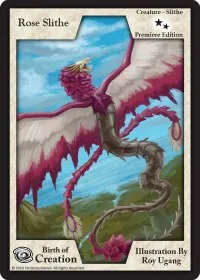 Rose Slithe Premiere Edition (Birth of Creation) — Exodus TCG Card Value