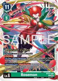 Rosemon (Hackers' Slumber Release Event Cards)