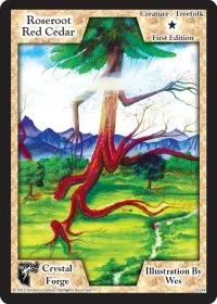 Roseroot Red Cedar First Edition (Crystal Forge)