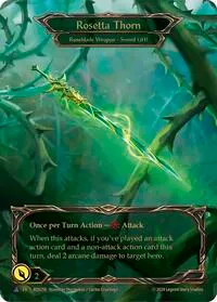 Rosetta Thorn Marvel (Rosetta) — Flesh & Blood TCG Card Value