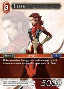 Rosso (Opus II) — Final Fantasy TCG Card Value