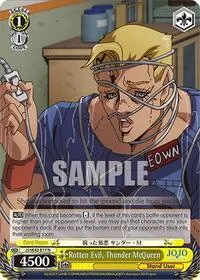 Rotten Evil Thunder McQueen (JoJo's Bizarre Adventure: Stone Ocean Premium Booster)