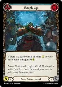 Rough Up Blue (Super Slam) — Flesh & Blood TCG Card Value