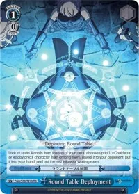 Round Table Deployment (Fate/Grand Order Absolute Demonic Front: Babylonia) — Weiss Schwarz Card Value