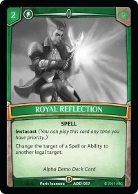 Royal Reflection (Alpha Demo Intro Decks) — Argent Saga TCG Card Value