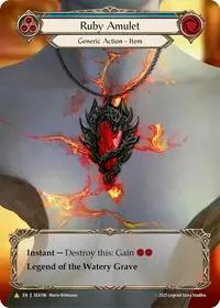 Ruby Amulet Treasure (High Seas) — Flesh & Blood TCG Card Value