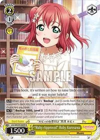 Ruby Approved Ruby Kurosawa (Love Live! School Idol Festival Series 10th Anniversary Premium Booster) — Weiss Schwarz Card Value