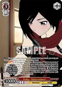 Ruby Determined OFR (RWBY Premium Booster)
