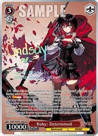 Ruby Determined SP (RWBY Premium Booster) — Weiss Schwarz Card Value