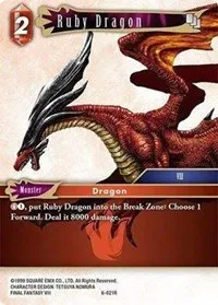 Ruby Dragon (Opus VI) — Final Fantasy TCG Card Value