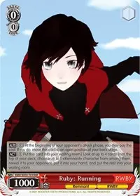 Ruby Running RRR (RWBY)