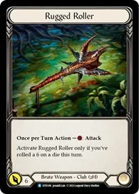 Rugged Roller (Dusk till Dawn) — Flesh & Blood TCG Card Value