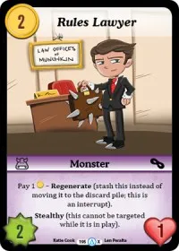 Rules Lawyer (Season 1) — Munchkin CCG Card Value