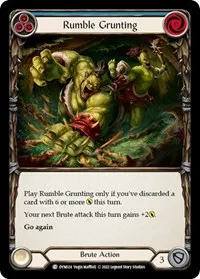 Rumble Grunting Blue (Dynasty)