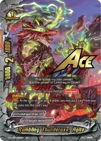Rumbling Thunderaxe Agito AR (True Awakening of Deities)