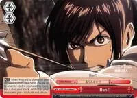 Run A (Attack on Titan Vol. 2) — Weiss Schwarz Card Value
