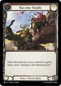 run into trouble (Blitz Deck: Heavy Hitters - Kayo)