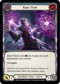 Rune Flash Blue (Arcane Rising)