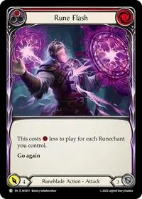 Rune Flash Red (Armory Deck: Legends Viserai)