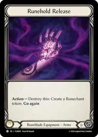 Runehold Release (Blitz Deck: Rosetta - Florian)