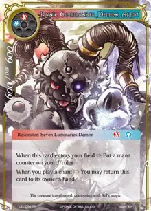 Runic Commander Demon Akiot (Legacy Lost)