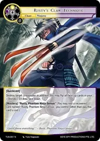 Rustys Claw Technique (The Underworld of Secrets)