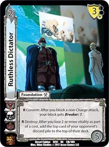 Ruthless Dictator (Street Fighter CCG)
