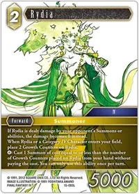 Rydia (Crystal Dominion) — Final Fantasy TCG Card Value