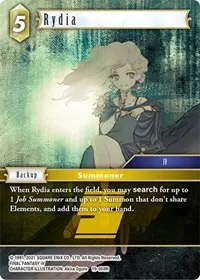 Rydia (From Nightmares) — Final Fantasy TCG Card Value