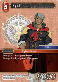 Ryid (Opus X) — Final Fantasy TCG Card Value