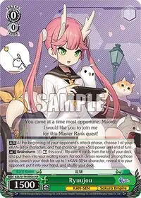 Ryuujou SR (Azur Lane Vol. 2) — Weiss Schwarz Card Value