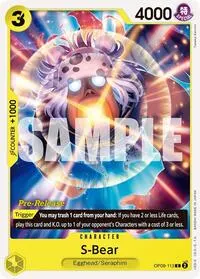 S Bear (Two Legends Pre-Release Cards)