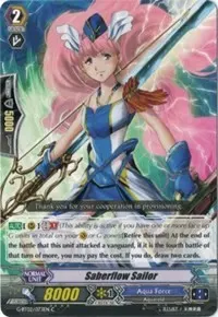 Saberflow Sailor (G-BT02: Soaring Ascent of Gale & Blossom)